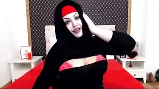 السمين فتاة عربية مسلمة الحجاب كاميرا ويب