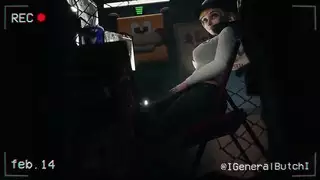 شقراء فانيسا تحصل على رواتب الشرج في ميجا بيتزابكس