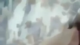 فتاة عربية محجبة تمتص الديك