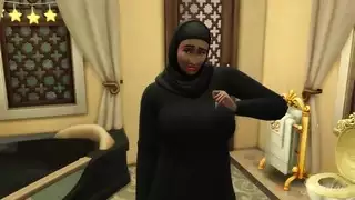 (قصة سيمز) سرقة قصر ملكة عربية