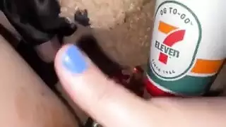 حليبي لاتيه القهوة & تويكس الشوكولاته في بلدي عذراء الوردي ضيق غريب الغذاء صنم طويل & بي بي سي الولايات المتحدة الأمريكية