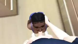 الرجل الأبيض يضاجع فتاة سوداء وعربية